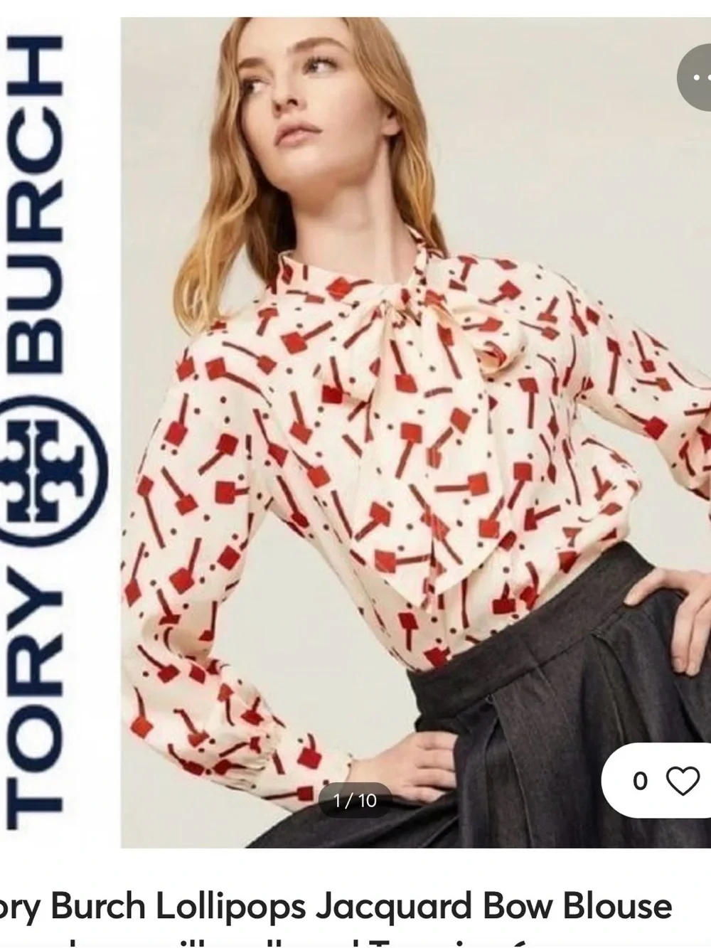 Tory Burch silky cream